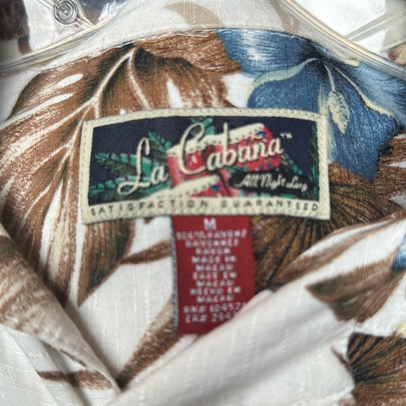 La Cabana Men’s Hawaiian Shirt - Picture 2 of 6